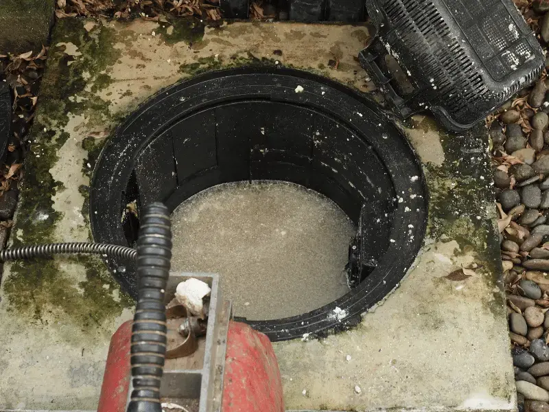 clean out grease trap